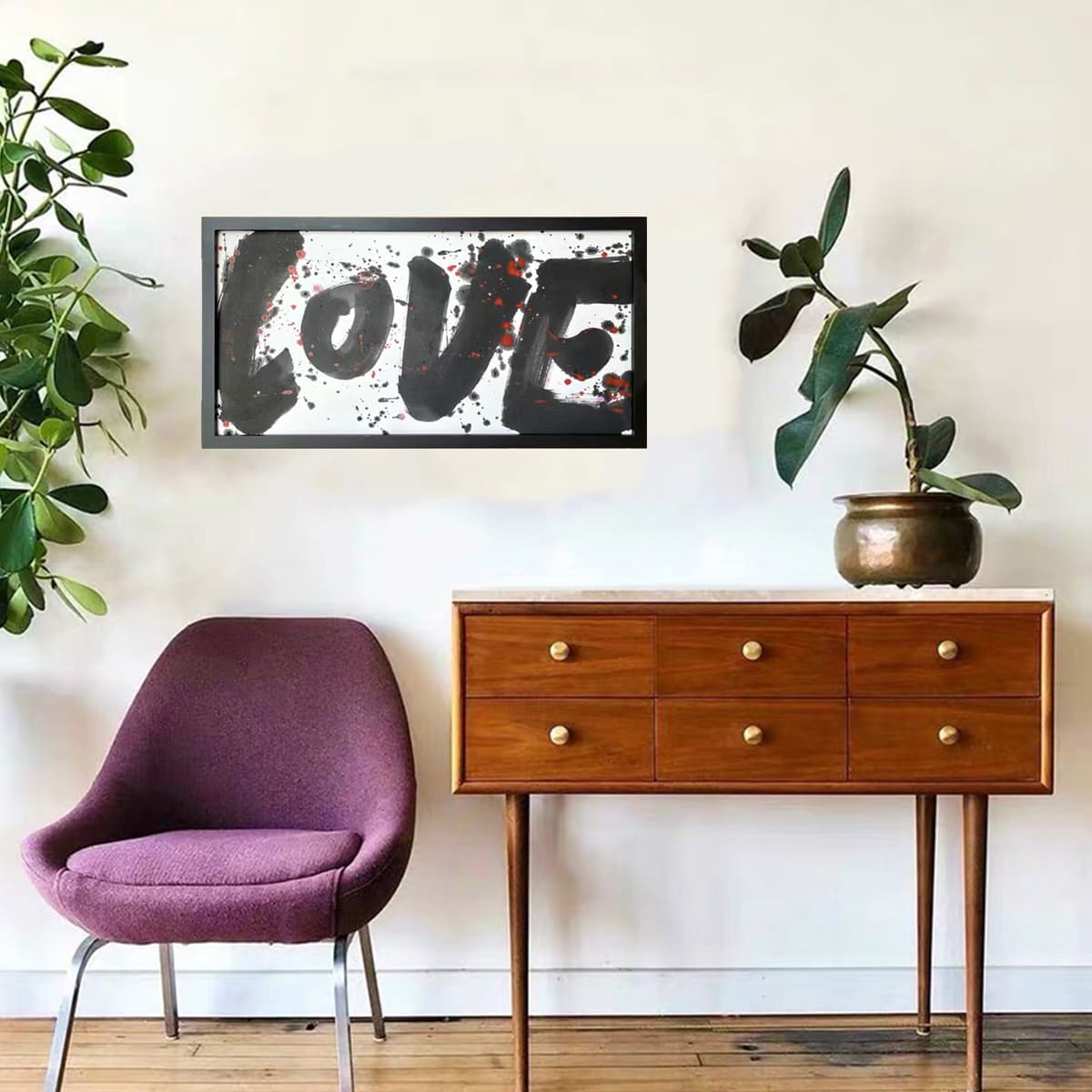 Постер LOVE 69*36cm - изображение 3