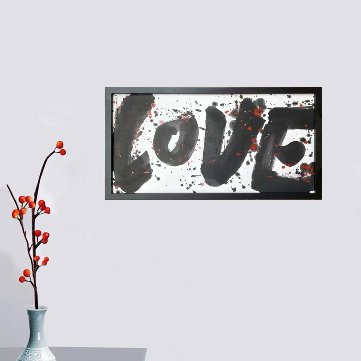 Постер LOVE 69*36cm - изображение 2