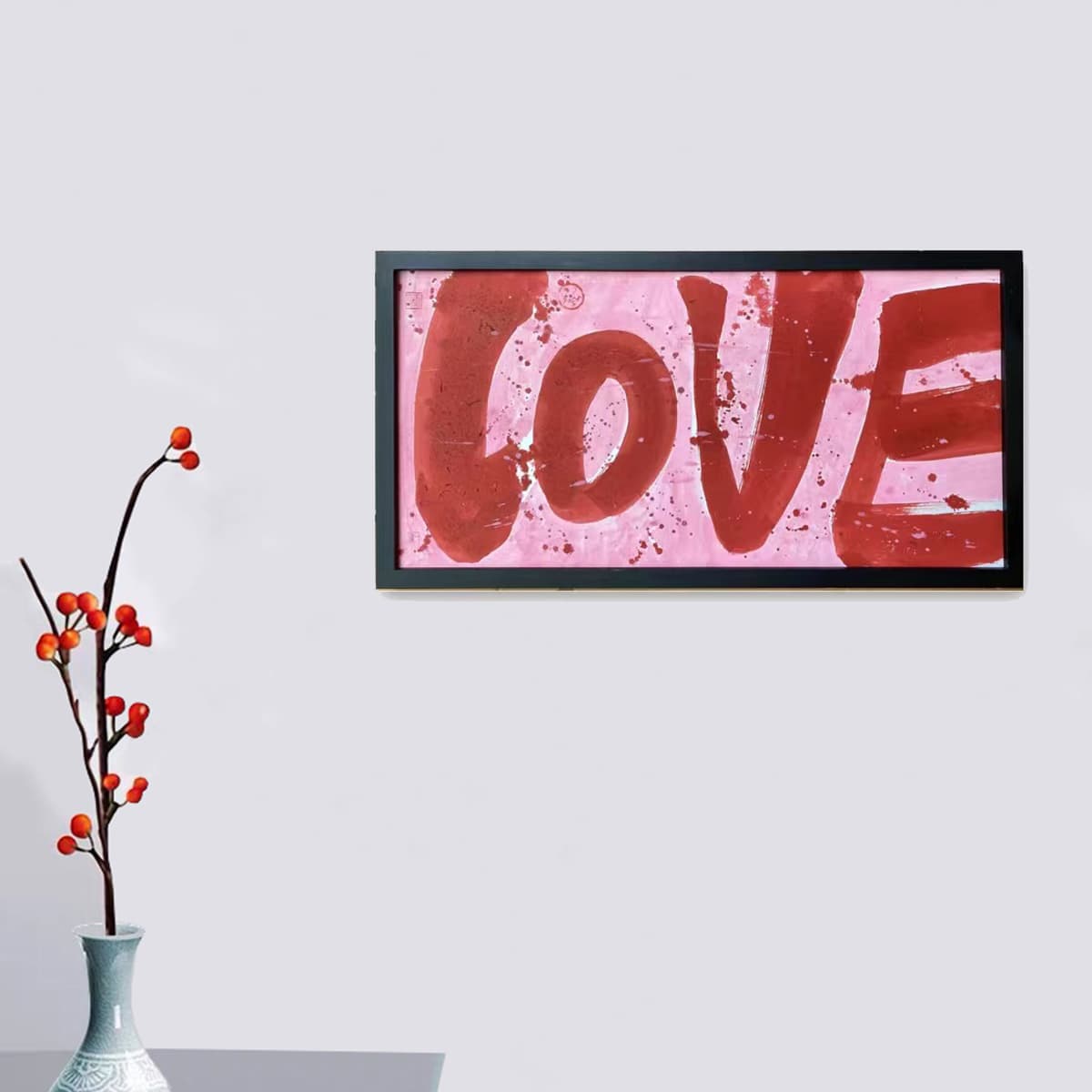 Постер LOVE 69*36cm - изображение 4