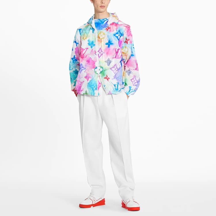 Куртка Louis Vuitton SS21 Ink Print Windbreaker - изображение 2