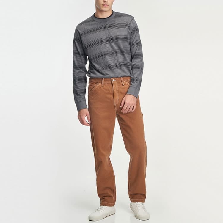 Штаны Levi's Tapered Jeans Mocha Brown — фото 3