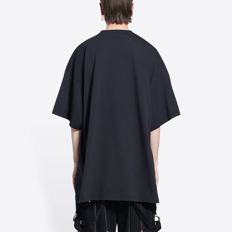 Футболка Balenciaga x The Simpsons T-Shirt Black — фото 7