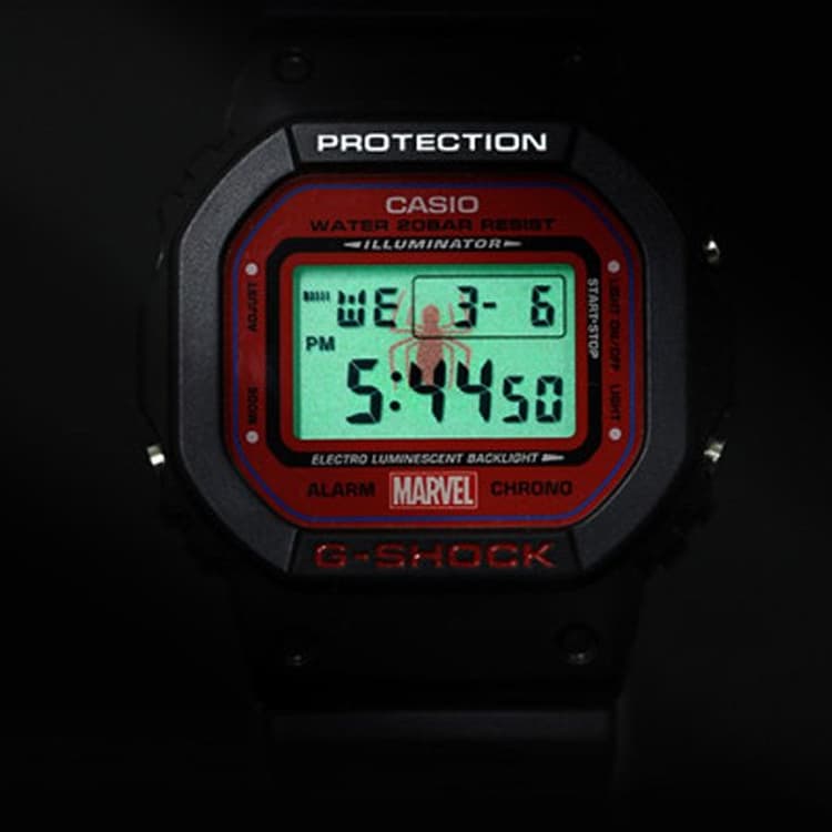 Часы CASIO G-SHOCK DW-5600SPIDER-1PR - изображение 5