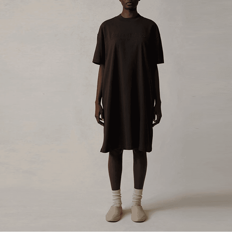 Платье Fear of God Essentials T-Shirt Dress Iron - изображение 3