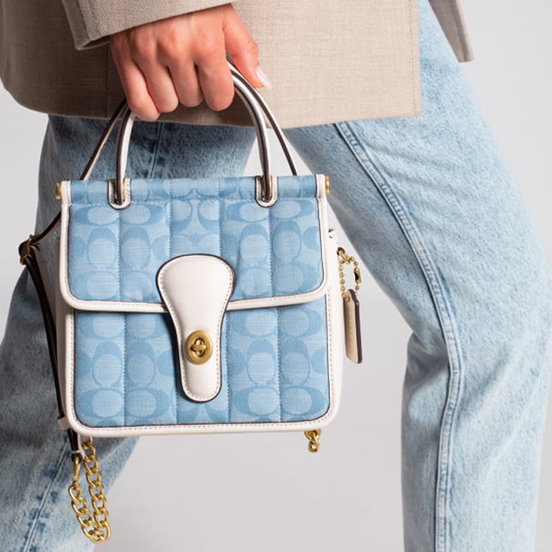 Сумка COACH Willis 18 Chambray - изображение 4
