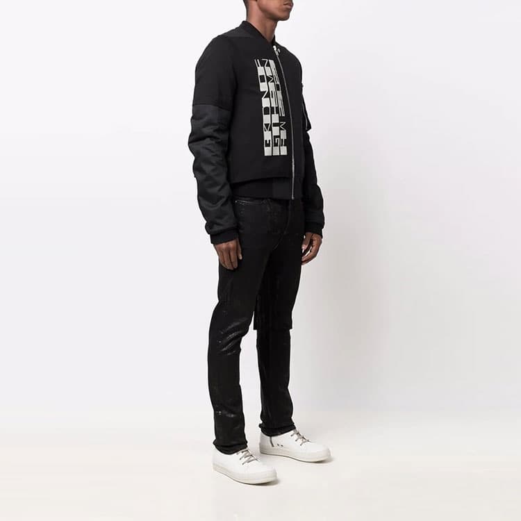 Куртка Rick Owens DRKSHDW FW21 Bomber Jacket Black - изображение 4