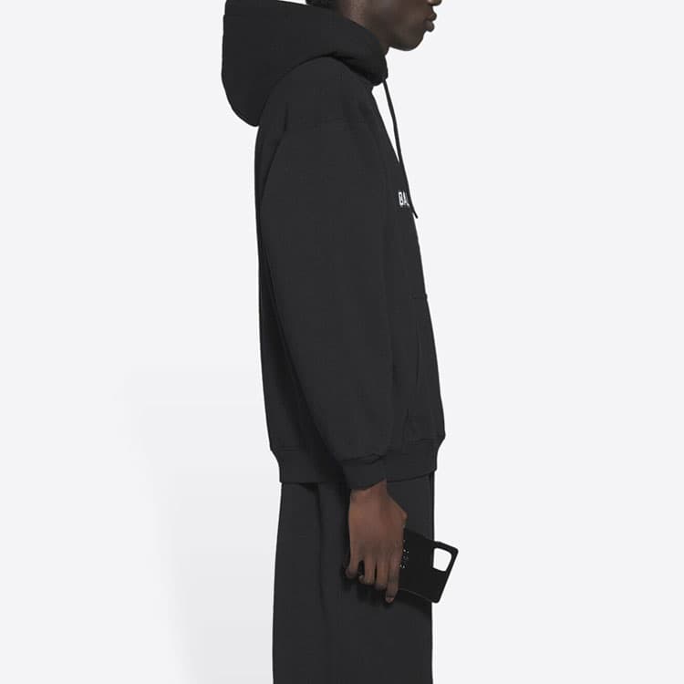 Худи Balenciaga Logo Print Hoodie - изображение 7
