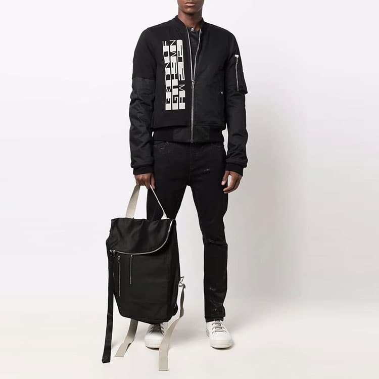 Куртка Rick Owens DRKSHDW FW21 Bomber Jacket Black - изображение 2