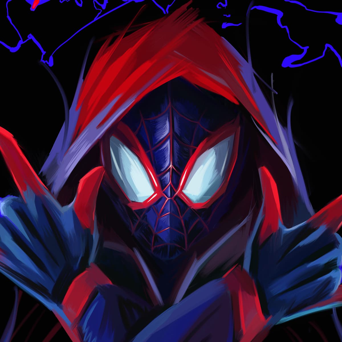 Постер JELLY MUSCLE MILES MORALES 40*50cm - изображение 8