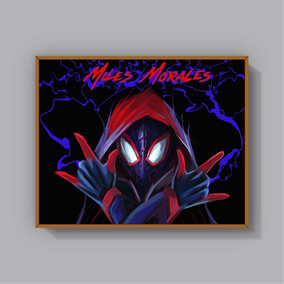 Постер JELLY MUSCLE MILES MORALES 40*50cm - изображение 2