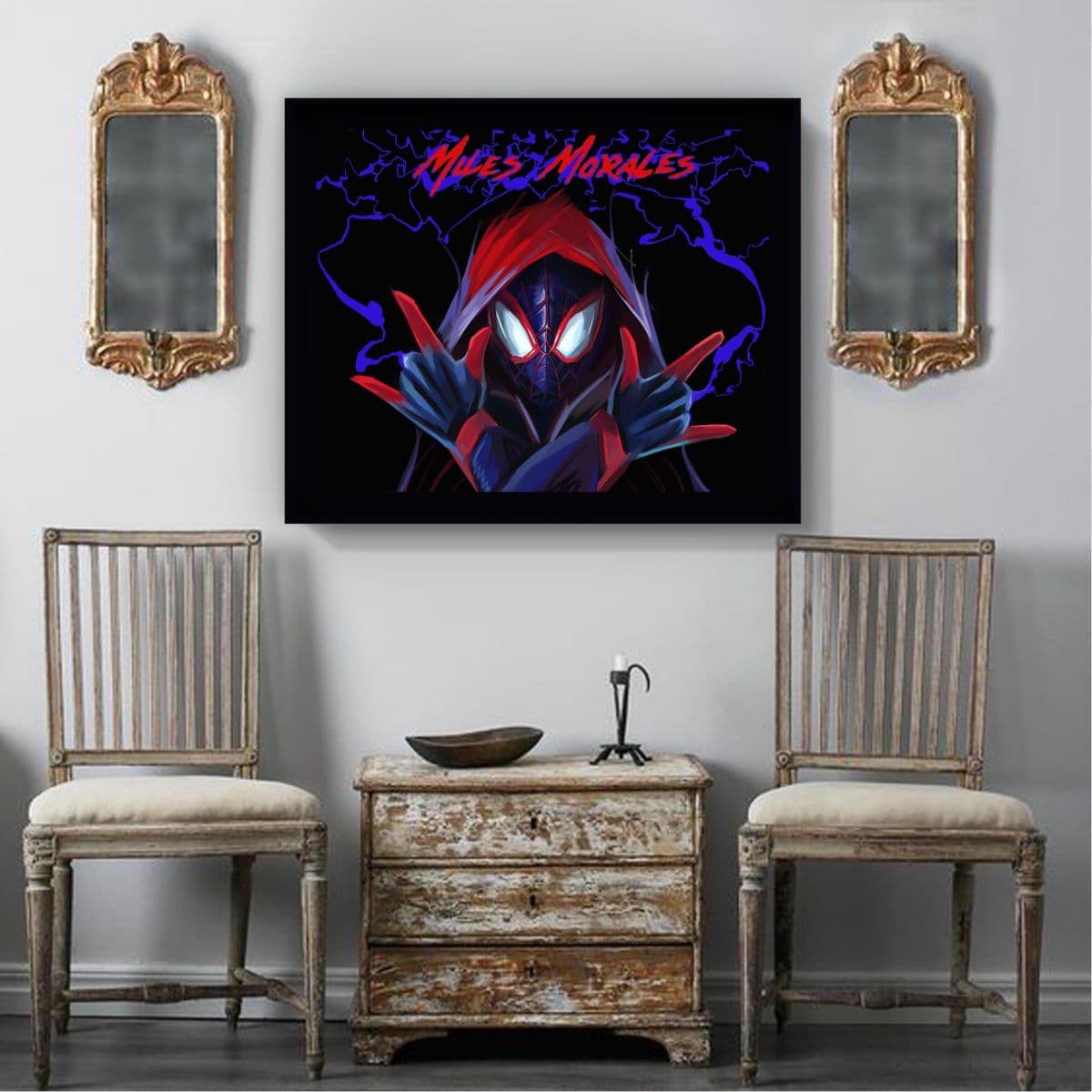Постер JELLY MUSCLE MILES MORALES 40*50cm - изображение 3