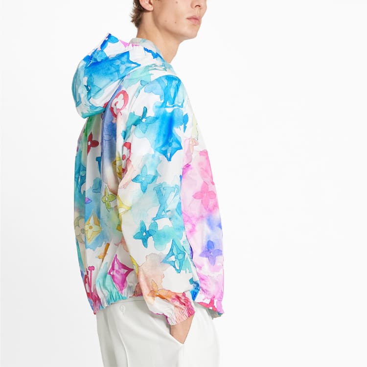 Куртка Louis Vuitton SS21 Ink Print Windbreaker - изображение 5