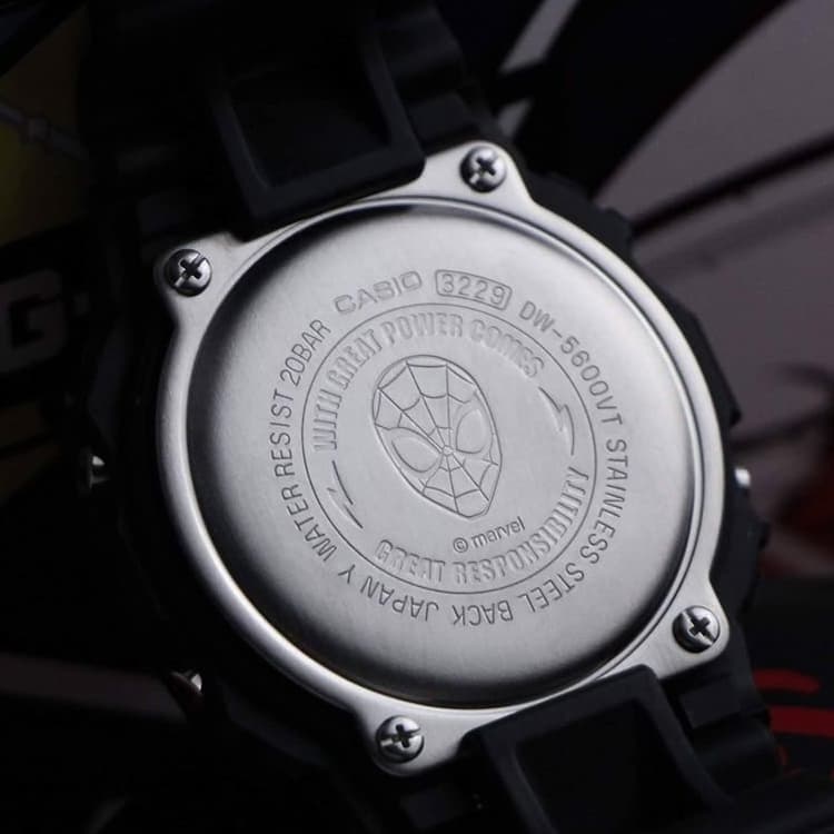 Часы CASIO G-SHOCK DW-5600SPIDER-1PR - изображение 7