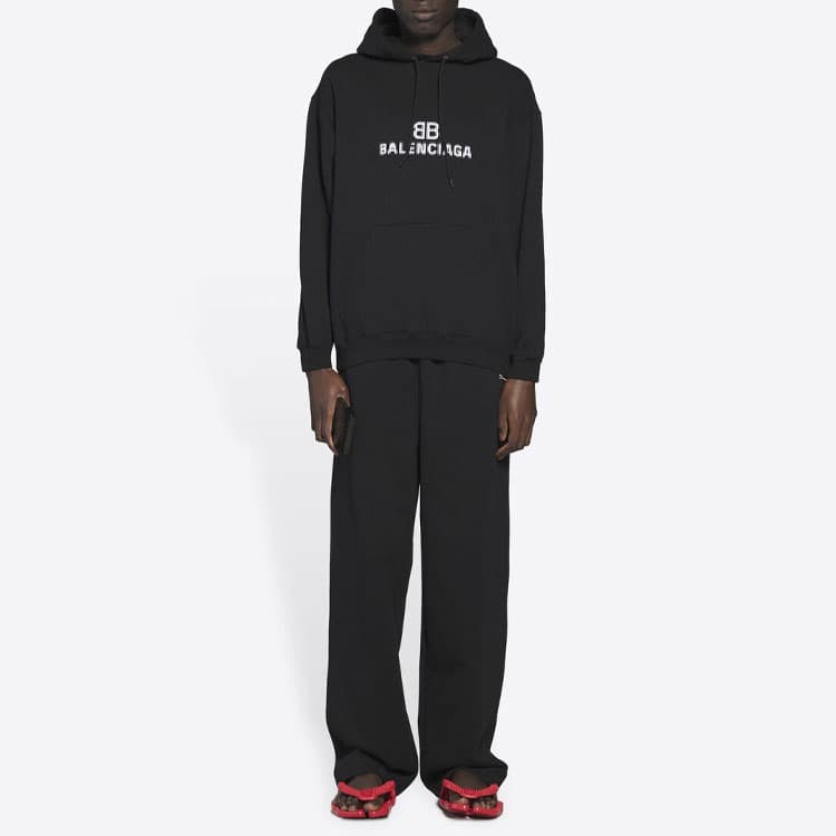 Худи Balenciaga Logo Print Hoodie - изображение 4