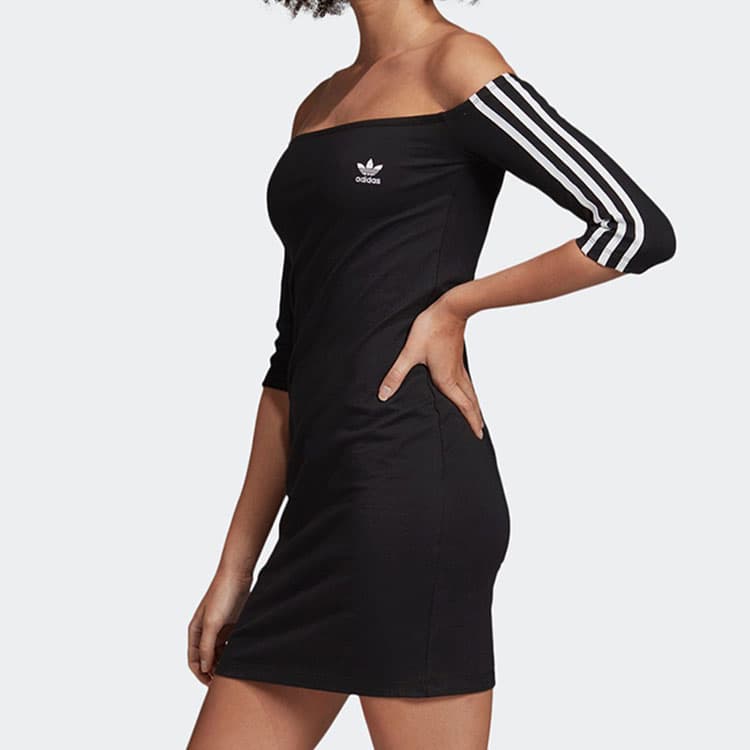 Платье adidas originals Shoulder Dress Logo - изображение 5