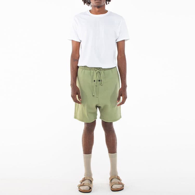 Шорты Fear of God Essentials x Union LA FW21 Vintage Short Green Logo - изображение 2