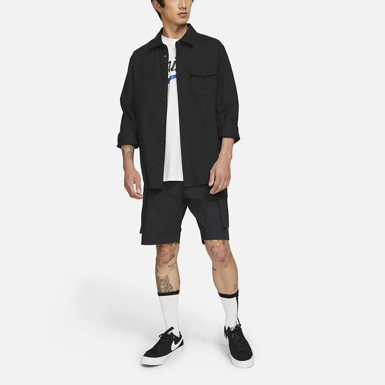 Шорты Nike SB Shorts Black - изображение 4