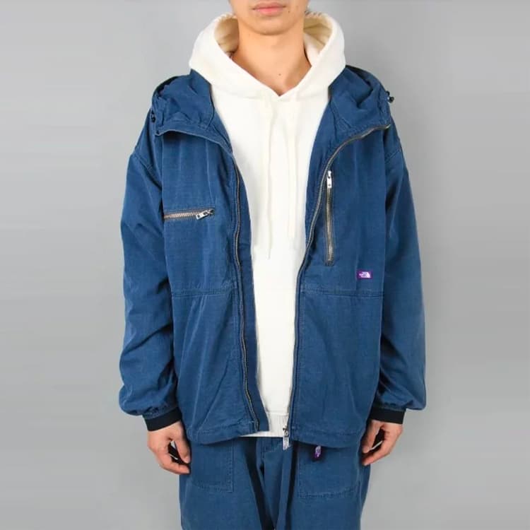 Куртка The North Face Purple Label Hoodie Jacket Blue - изображение 4
