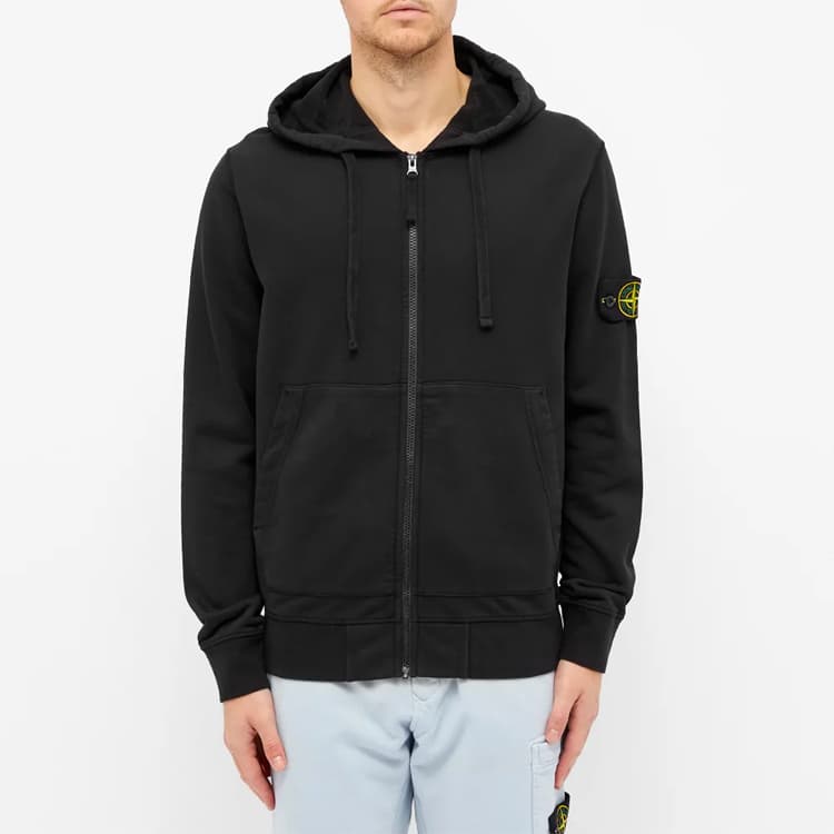 Худи Stone Island Hoodie Black - изображение 3