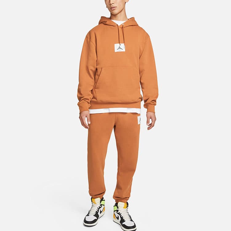 Худи Jordan SS22 Logo Hoodie Brown - изображение 4
