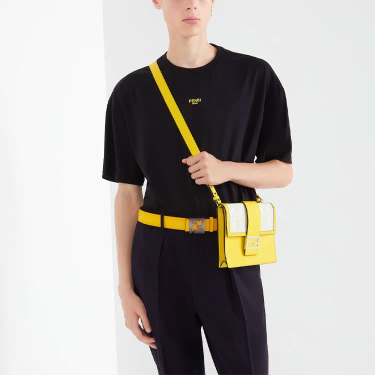 Футболка Fendi T-Shirt Black — фото 9