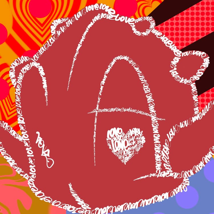 Постер JASIX love400 40*30cm - изображение 3