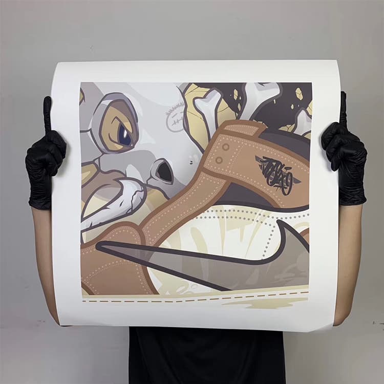 Постер Pop Artist -AJ1 x TS 43*43cm - изображение 4