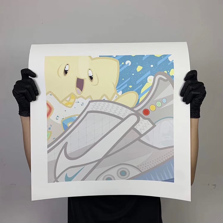 Постер Pop Artist -NIKE Adapt BB Mag 43*43cm - изображение 4