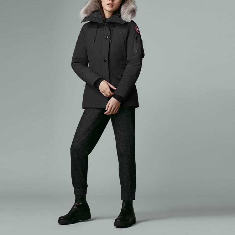 Пуховик Canada Goose Montebello Logo - изображение 6