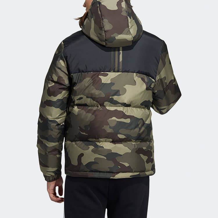 Зимняя куртка adidas neo M Dwn Camo Puff - изображение 3