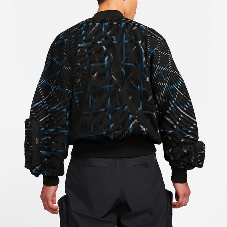 Куртка Nike MA-1 Bomber Black - изображение 4