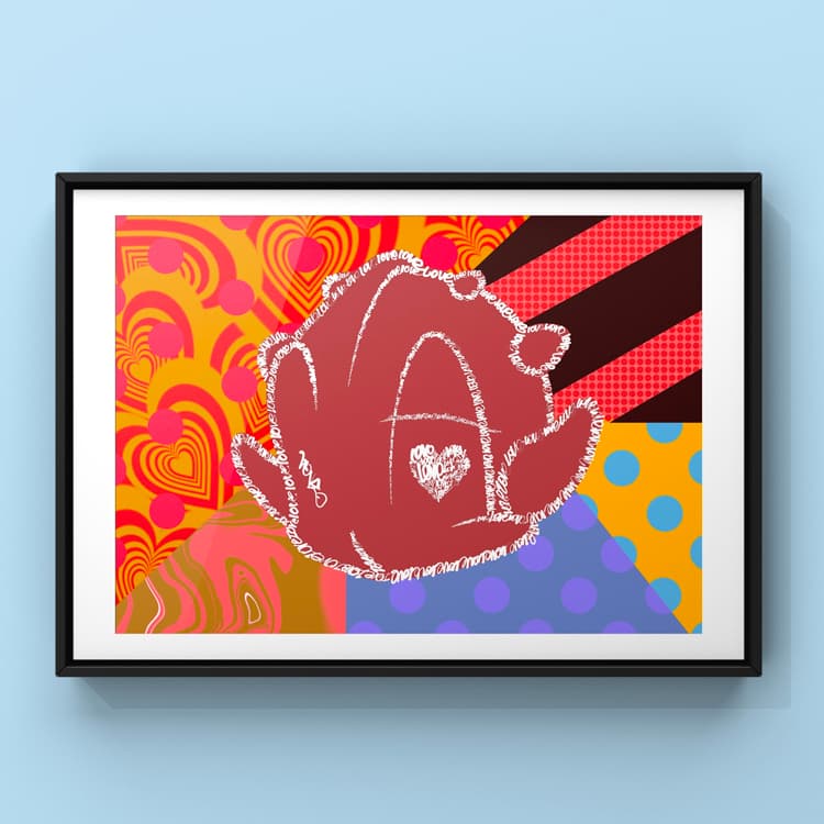 Постер JASIX love400 40*30cm - изображение 2