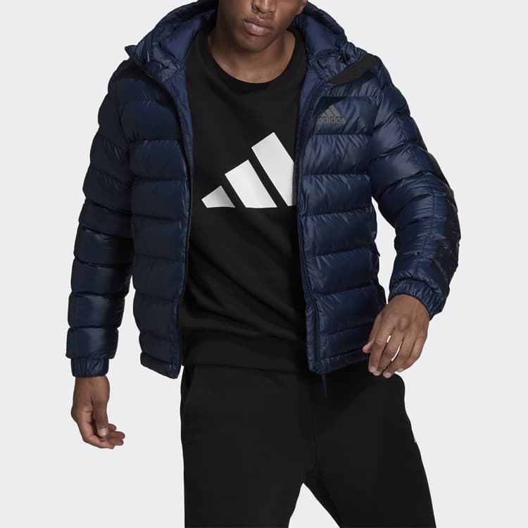 Зимняя куртка пуховик adidas - изображение 4
