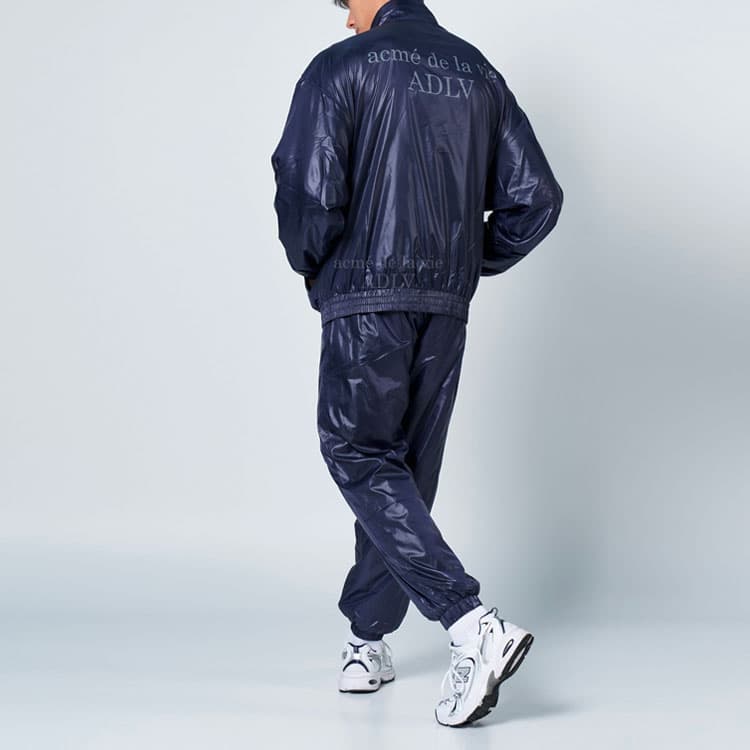 Куртка acme de la vie ADLV Letter Zip Jacket Navy - изображение 4