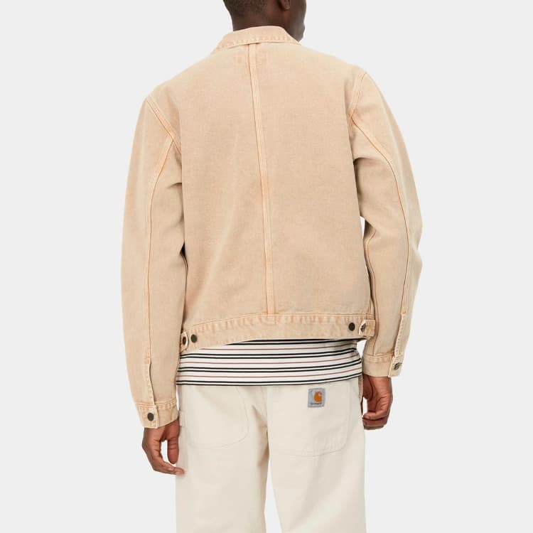 Джинсовая куртка Carhartt WIP SS21 Denim Jacket Khaki - изображение 7