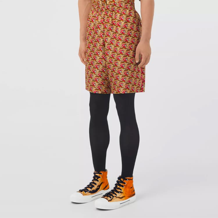 Шорты Burberry Silk Shorts - изображение 4