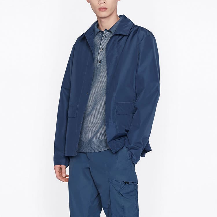 Куртка DIOR x Parley SS22 Jacket Blue - изображение 6