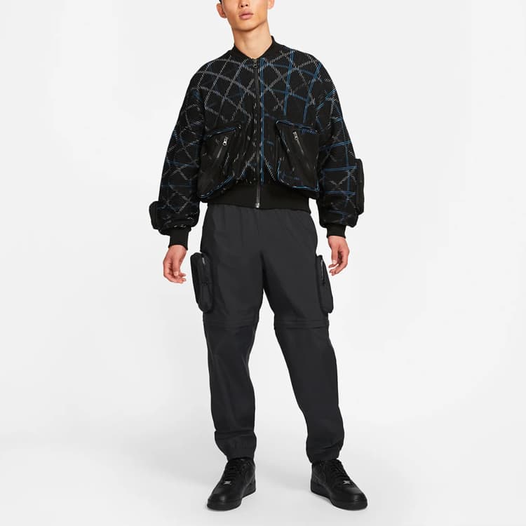 Куртка Nike MA-1 Bomber Black - изображение 3
