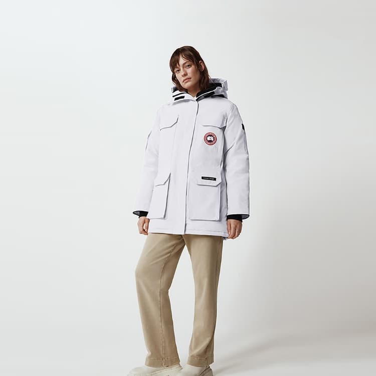 Пуховик Canada Goose Expedition Parka White - изображение 2