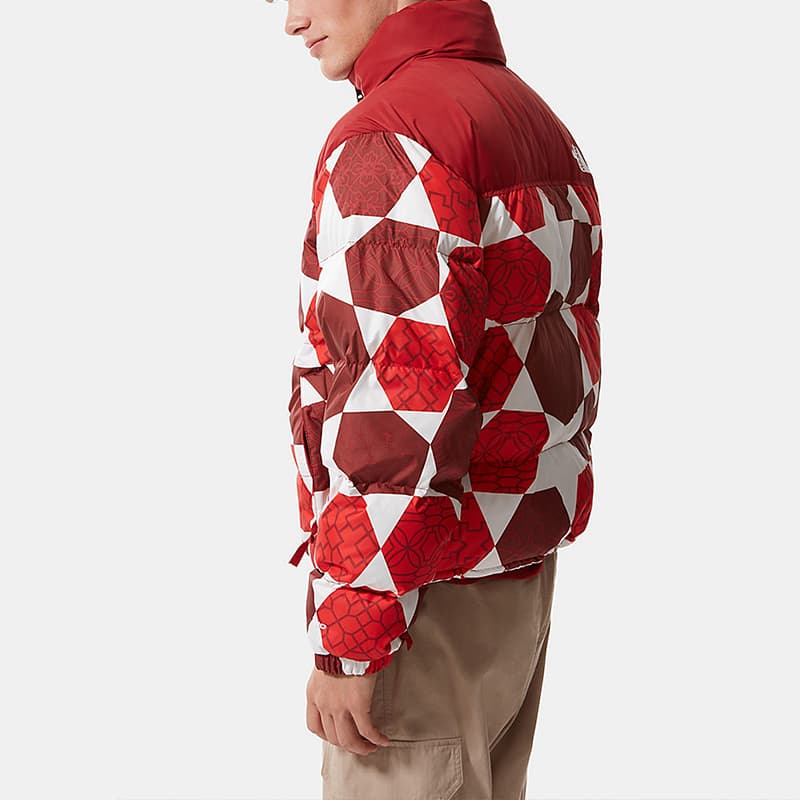 Зимняя куртка The North Face Retro Nuptse Red - изображение 7