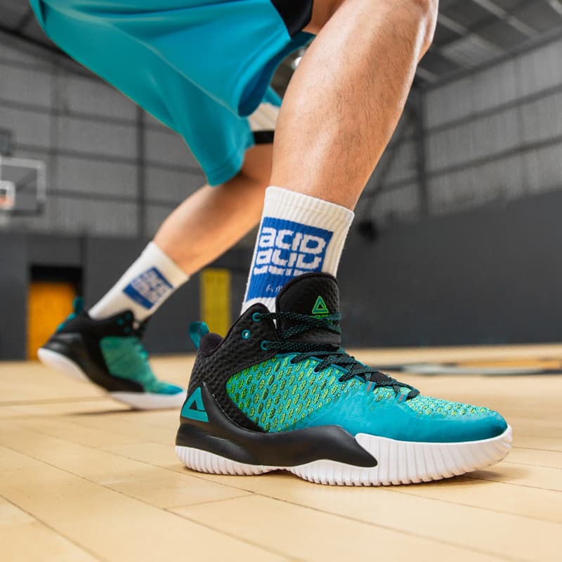 Кроссовки для баскетбола Peak Basketball Shoes Black Blue - изображение 7