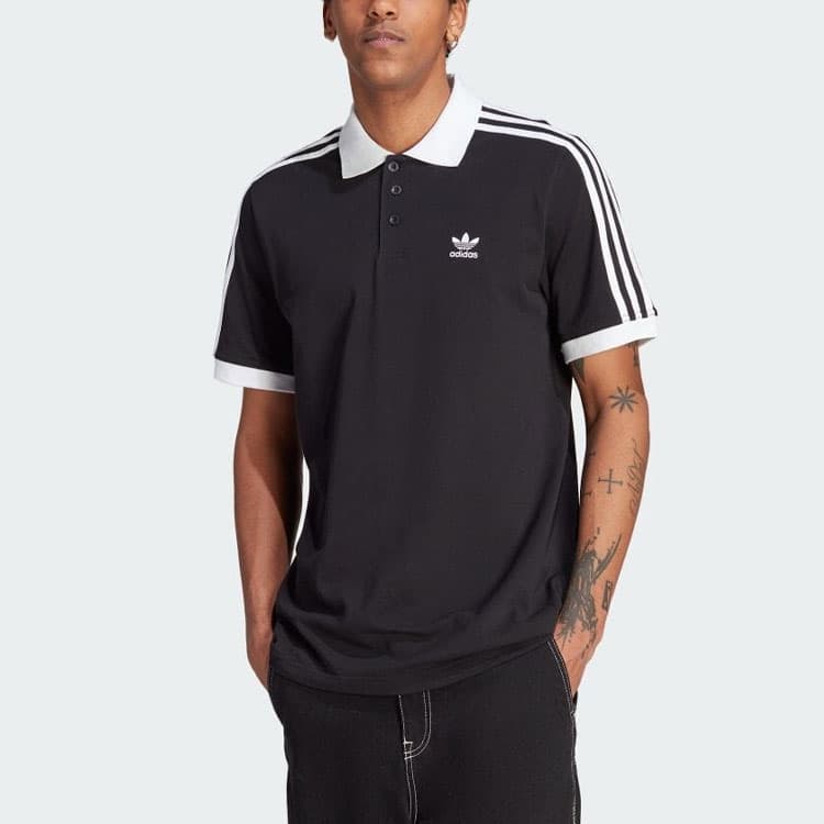 Поло adidas Adicolor Polo Shirt Black - изображение 2