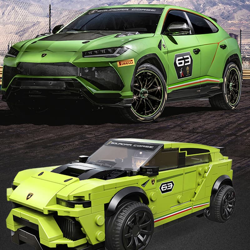 Конструктор LEGO Lamborghini ST-X & EVO 76899 - изображение 4