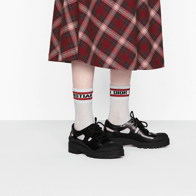 Тапочки Dior Iron Derby Thick Sole Black - изображение 7