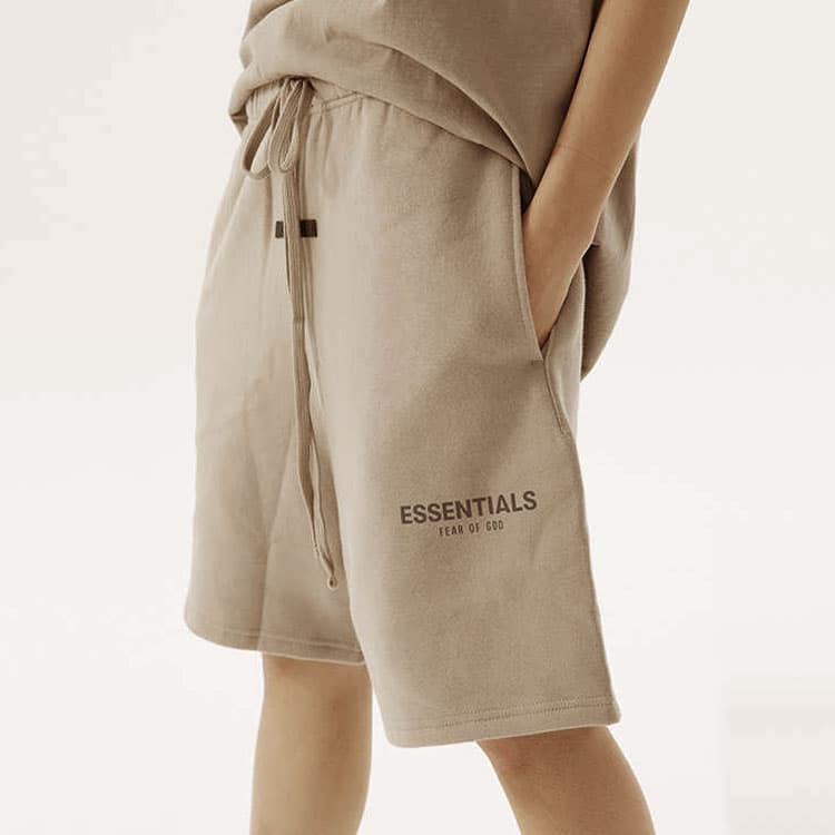 Шорты Fear of God Essentials Brown Shorts - изображение 5