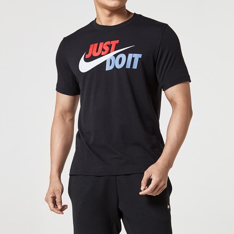 Футболка Nike Just Do It T-Shirt Black - изображение 3