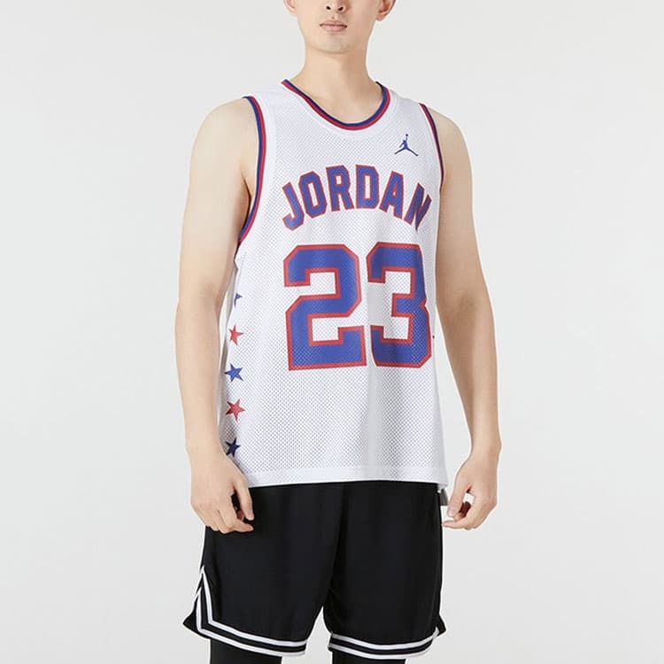 Баскетбольная майка Jordan Training Vest White - изображение 3