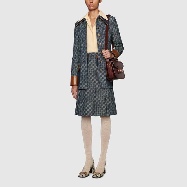 Юбка Gucci Denim Skirt - изображение 5