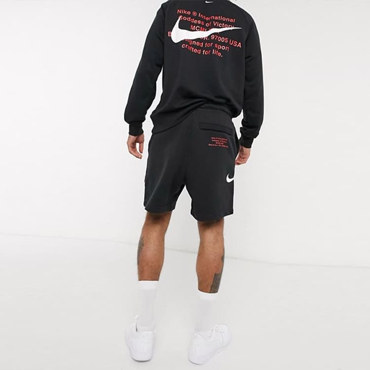 Шорты Nike Swoosh French Terry Short Black - изображение 5