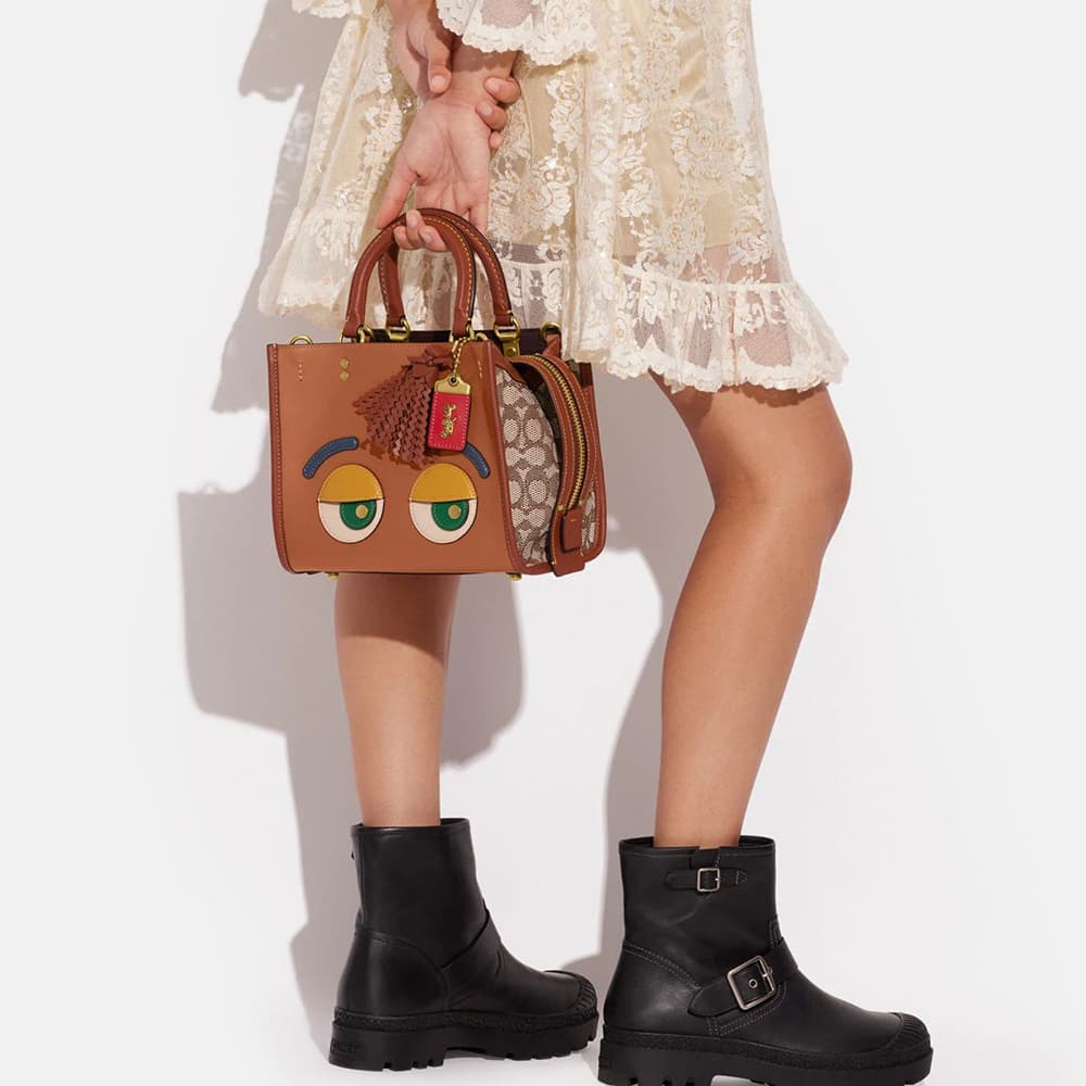 Сумка COACH Rogue 25 DREAMIE COACHIES - изображение 5